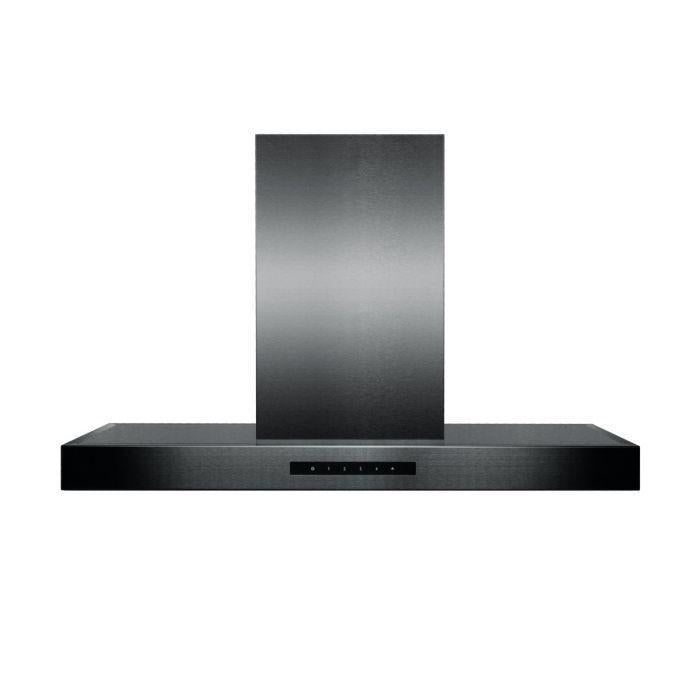 ZLINE 30 Inch Island Range Hood Convertible Vent Black Stainless Steel 400 CFM (BSKE2iN-30)