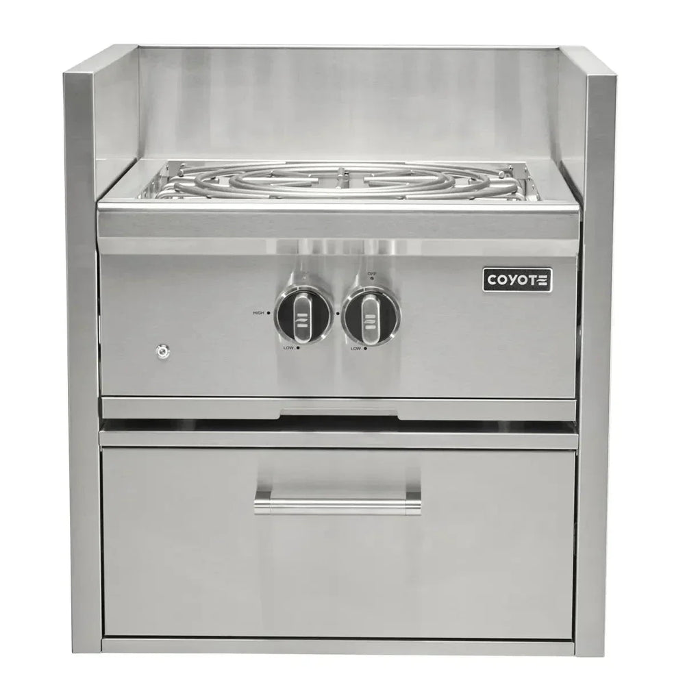 Asado / Power Burner Insert Sleeve with Storage Drawer