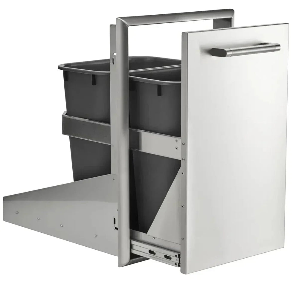 Coyote 18" Front To Back Trash Recycle Combo