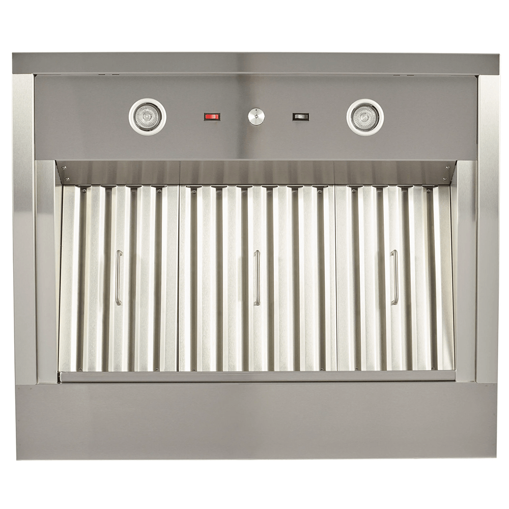 Coyote 36" W x 30" D Insert with LED Lights- MUST PURCHASE BLOWER SEPARATELY
