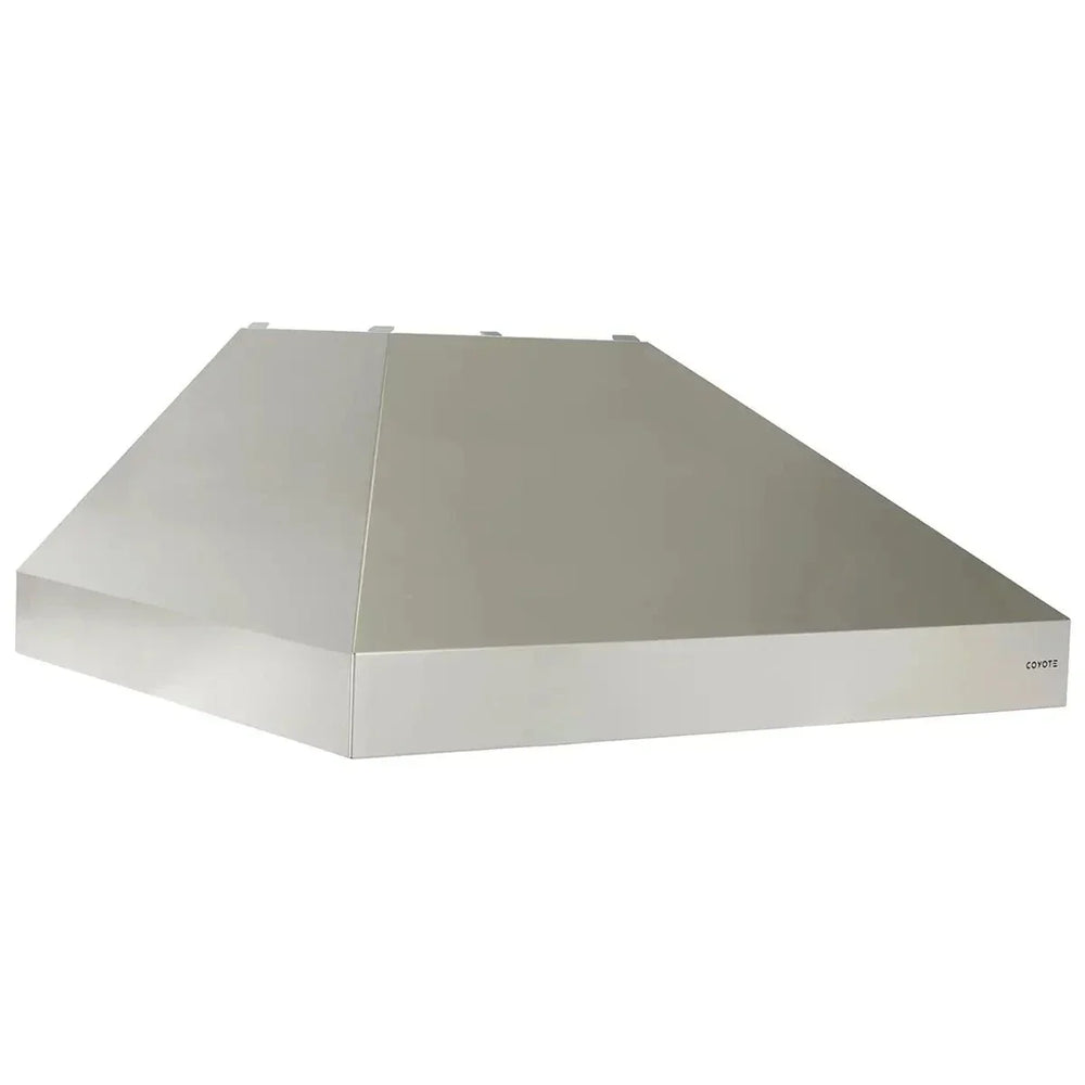Coyote 48" W x 30" D Chimney Hood with LED Lights - MUST PURCHASE BLOWER SEPARATELY