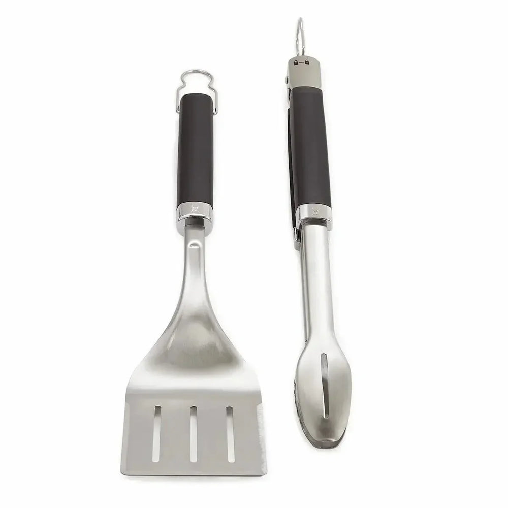 Weber Precision Grill Tongs & Spatula Set