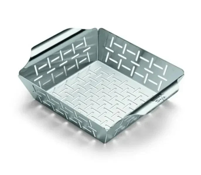 Weber Small Stainless Steel Dlx Grilling Basket