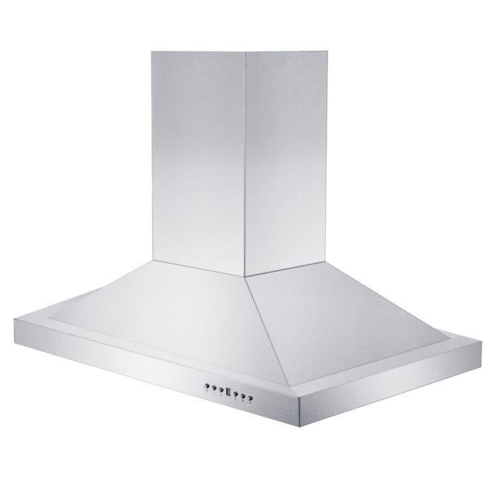 ZLINE 48 Inch Island Range Hood 700 CFM Remote Dual Blower Stainless Steel (GL2i-RD-48)