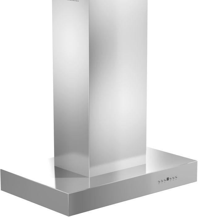 ZLINE 42 Inch Island Mount Range Hood Stainless Steel Ducted Outdoor Use 304 Grade (KECOMi-304-42)