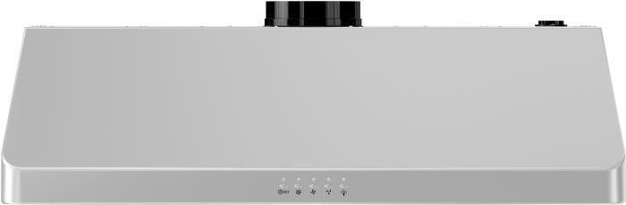 ZLINE 48 in. Under Cabinet Range Hood Stainless Steel 400 CFM 4-Speed LED Lighting (623-48)