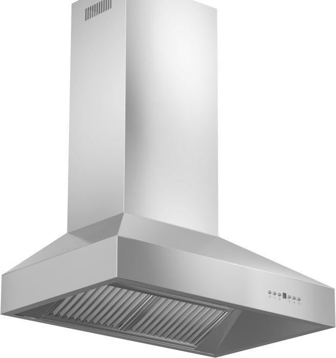 ZLINE 42 Inch Outdoor Wall Mount Range Hood Ducted Stainless Steel, MODEL 667-304-42