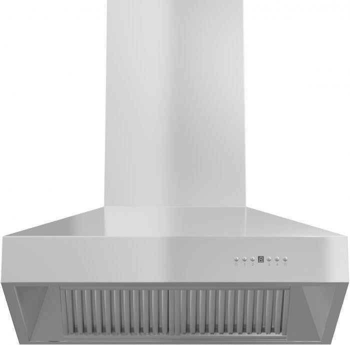 ZLINE 60 in Wall Mount Range Hood Stainless Steel Ducted Ventilation 700 CFM (697-60)