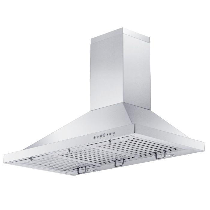 ZLINE 36 in Wall Mount Range Hood Convertible Vent Outdoor Approved Stainless Steel KB-304-36
