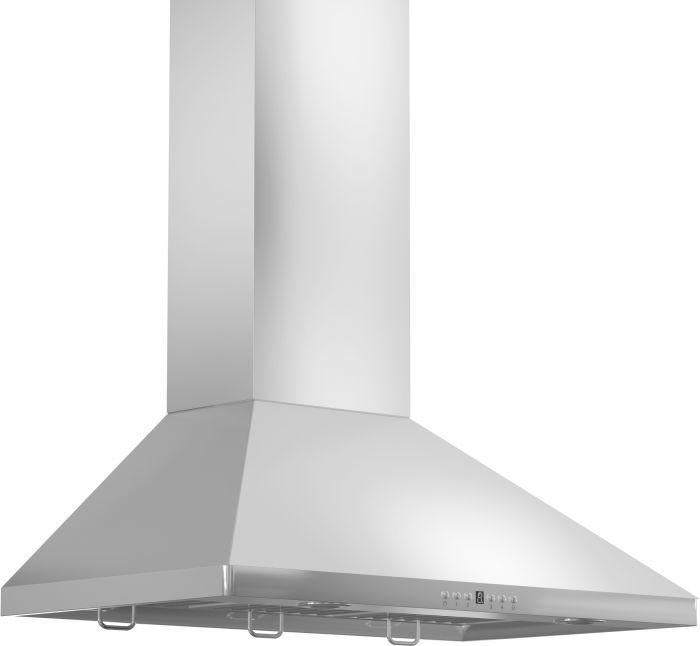 ZLINE 30 Inch Wall Mount Range Hood Stainless Steel 400 CFM Convertible Ventilation (KF1-30)
