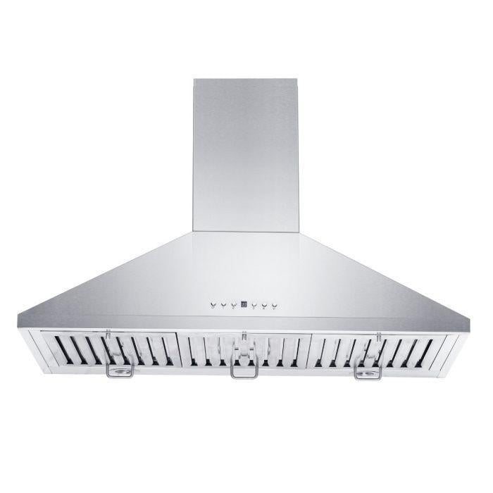 ZLINE 36 in. Wall Mount Range Hood Convertible Vent Stainless Steel 4-Speed 700 CFM (KL2-36)