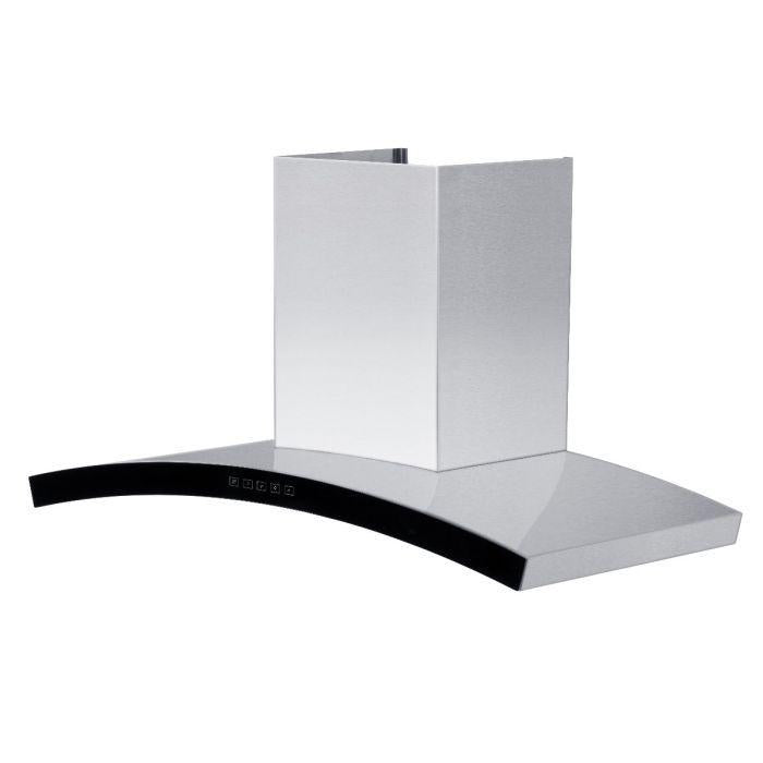 ZLINE 36-Inch Wall Mount Range Hood, Stainless Steel, 4-Speed Ventilation, KN6-36